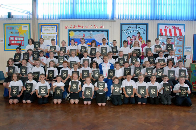 Ashley Primary School pupils received their records of achievement in 2007 from former pupil and swimmer Chris Cook who competed at the 2004 Olympics. Were you among them and what do you remember about that day?