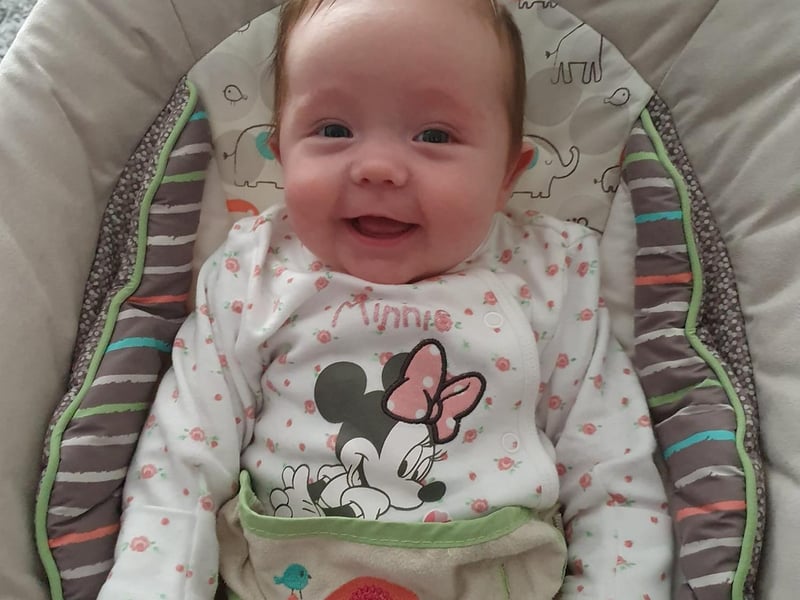 Stacy Crawshaw, said: "Amara Luna Robinson born on the 1st November 2020 weighing 7lb 4oz."
