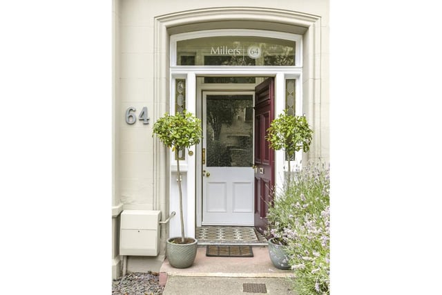 Warm and welcoming front door guaranteed to impress your guests.