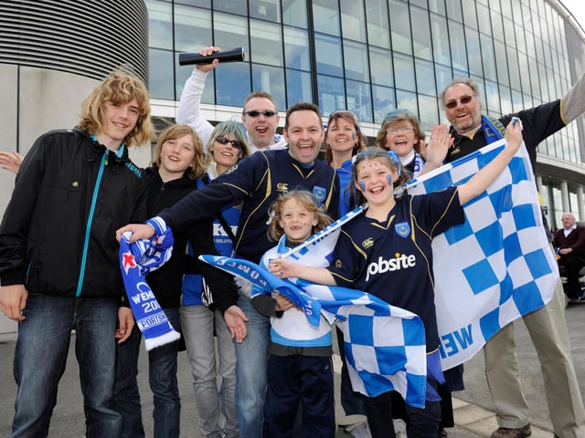 The Drew outside Wembley.