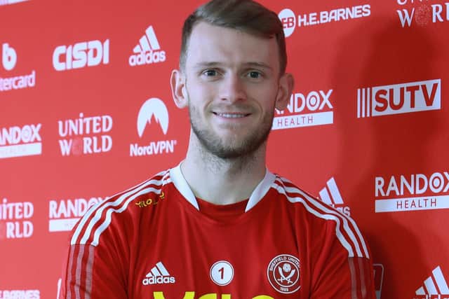 Adam Davies signs for Sheffield United: Simon Bellis/Sportimage