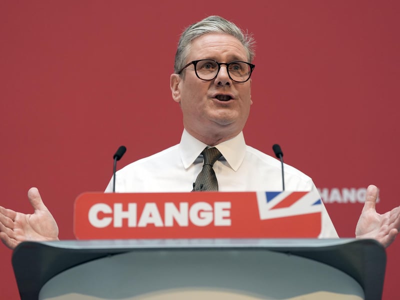 Keir Starmer launched the Labour manifesto at Co-op HQ in Manchester on Thursday, pledging to boost the economy, create jobs, increase housebuilding and put more money into the NHS. He promised not to increase income tax, National Insurance or VAT, but failed to rule out some other taxes going up.