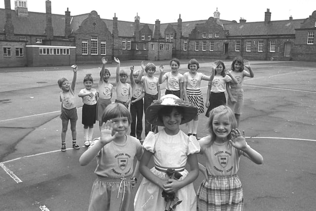 Pupils at Hylton Road Primary School were spending their last day at the school before it was demolished. Remember this from 1982?