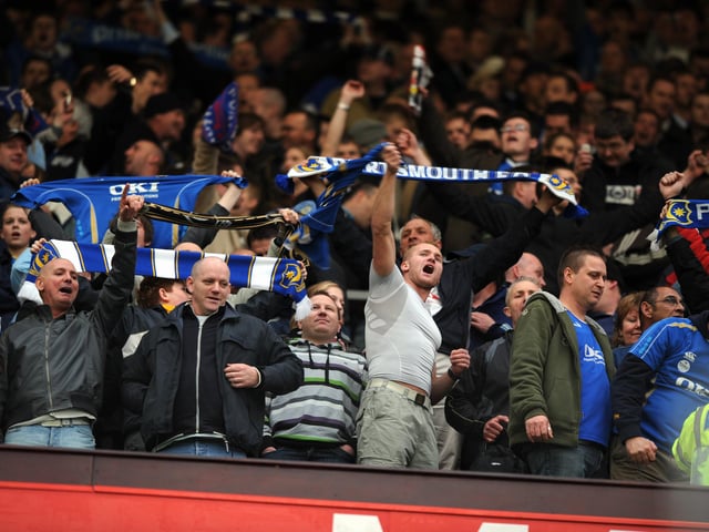 Manchester United 0-1 Pompey: FA Cup quarter-final 2008