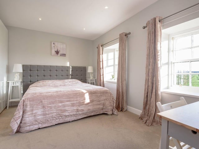 There are five bedrooms in Garden House, offering opportunities for a range of uses