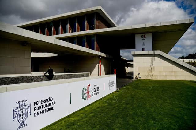 Portugal's "Cidade do Futebol" (Football City), where Sheffield United are based this week: PATRICIA DE MELO MOREIRA/AFP via Getty Images