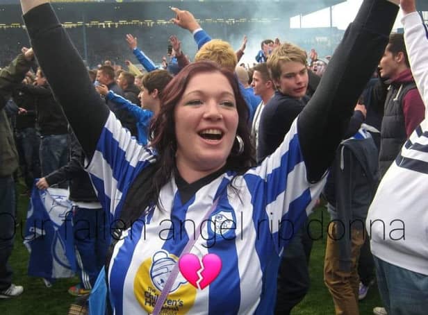 Donna was a big Sheffield Wednesday supporter but was loved by fans from both sides of the city's footballing divide