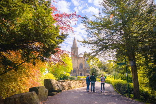 A trail around the historic town of Dunfermline, taking in Pittencrieff Park and the glorious grounds of the historic abbey, will indulge your search for some seasonal splendour. PIC: Visit Scotland/Damian Shields.