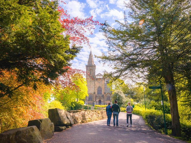 A trail around the historic town of Dunfermline, taking in Pittencrieff Park and the glorious grounds of the historic abbey, will indulge your search for some seasonal splendour. PIC: Visit Scotland/Damian Shields.