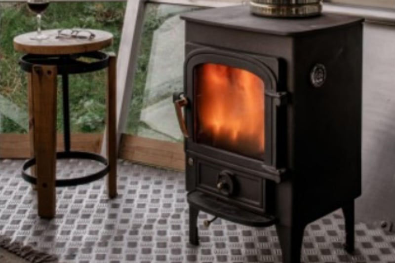 There's a wood burner to keep things cosy if the Scottish weather takes a turn for the worse.
