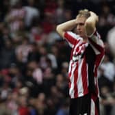 Matt Kilgallon reacts after Sheffield United's relegation from the Premier League back in 2007 -