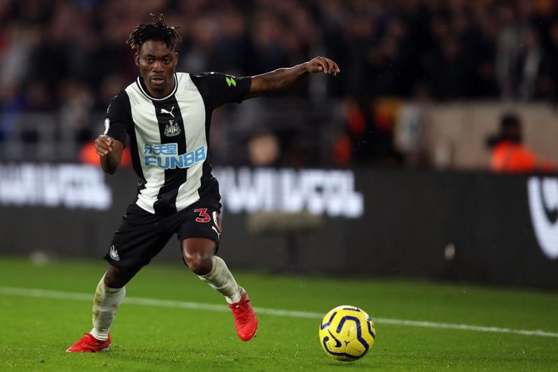 Atsu left Newcastle this summer after spending just shy of five-years on Tyneside. He played just shy of half-an-hour on his only appearance for Saudi Premier League side Al-Raed last weekend. (Photo by Marc Atkins/Getty Images)