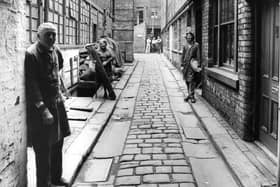 Leah's Yard, off Cambridge Steet, was typical of the enclosed areas where craftsmen had their workshops.