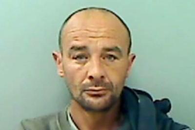 Hunt, 40, of no fixed address, was jailed for 26 months after admitting committing assault occasioning actual bodily harm in Hartlepool and breaching a restraining order.