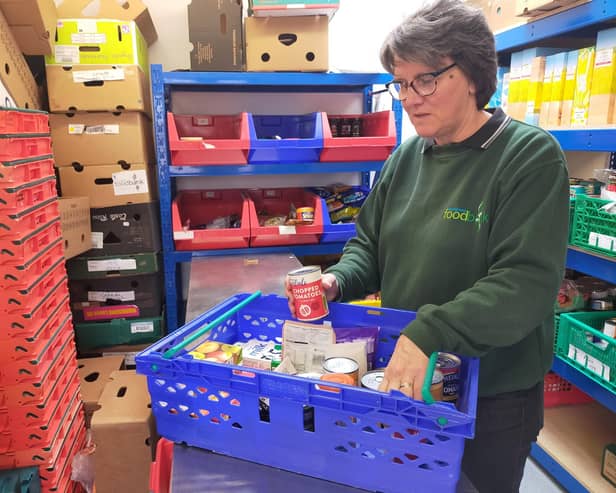 Trisha Watts, an assistant at Burngreave Food Bank, says donations have fallen since the pandemic while the need for them continues to grow.