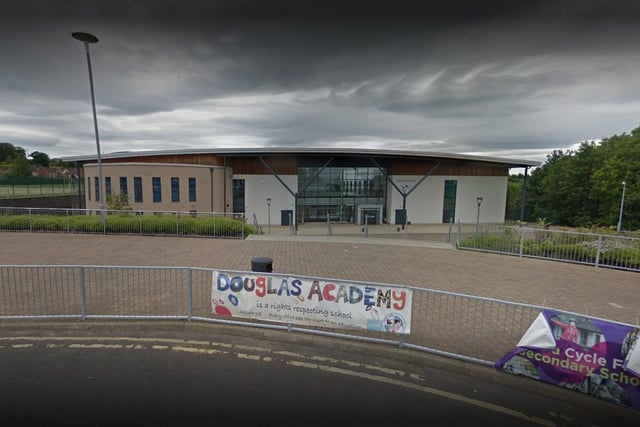 72 per cent of pupils at Douglas Academy in East Dunbartonshire achieved highers making it land fifth place in Scotland's top secondary schools, according to The Times rankings