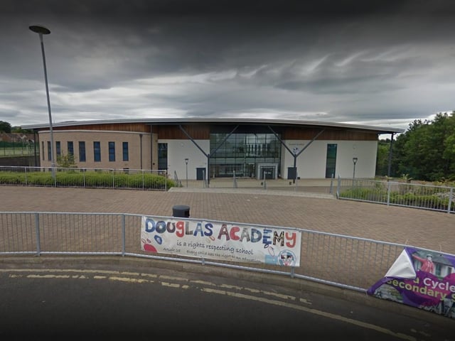 72 per cent of pupils at Douglas Academy in East Dunbartonshire achieved highers making it land fifth place in Scotland's top secondary schools, according to The Times rankings