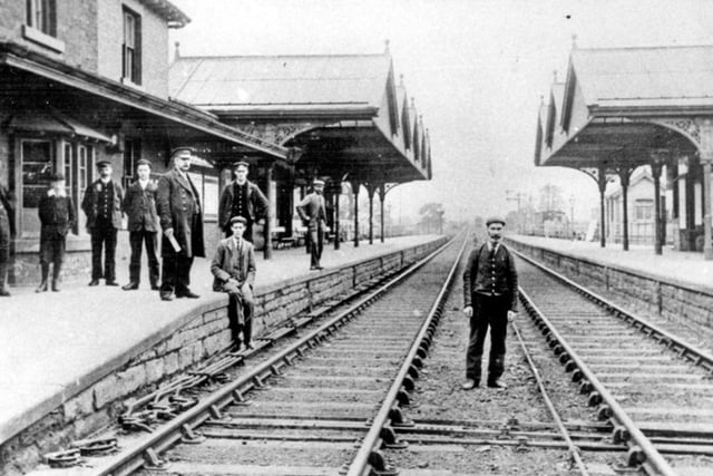 Beighton Station is pictured here sometime during the early 20th century. It closed in 1954 and has since been demolished.