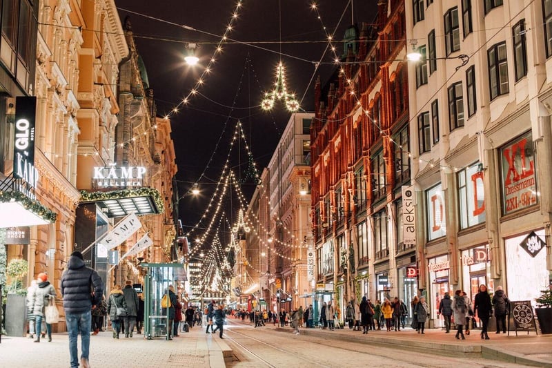 The stunning Finnish city is famed for its Christmas markets. The Telegraph say it's best to visit between November and December