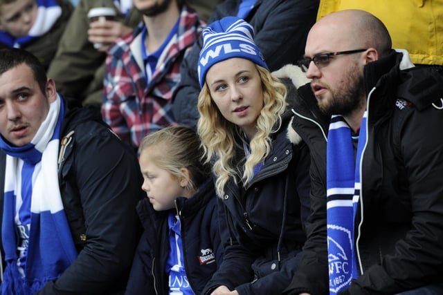 Wednesday supporters before the FA Cup third round tie with Fulham at Hillsborough in January 2016.
