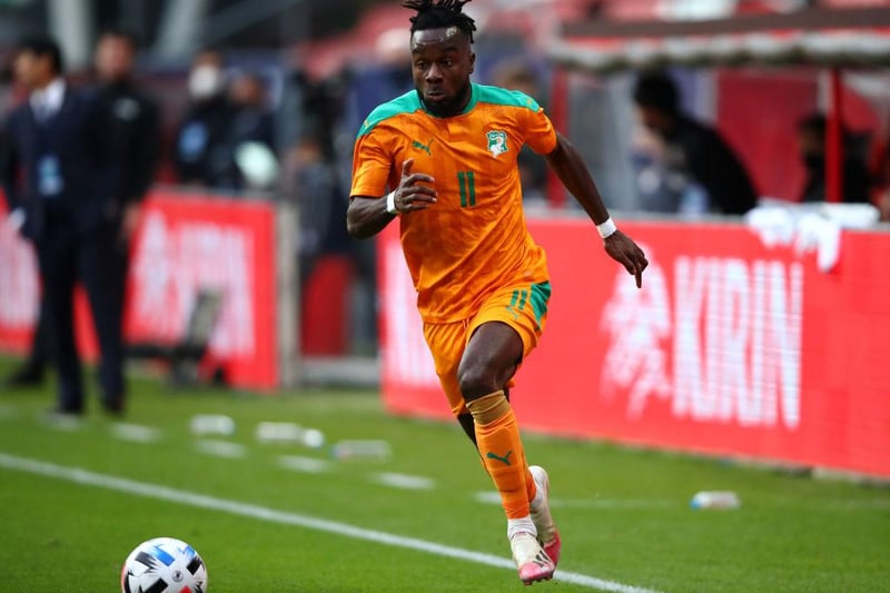 Leeds United have already made an offer of around £10 million for Lyon winger Maxwel Cornet this summer. (Olympique de Lyonais)

(Photo by Dean Mouhtaropoulos/Getty Images)