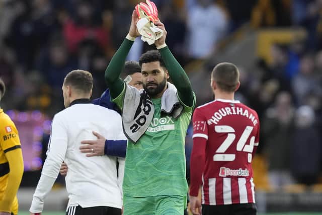 Wes Foderingham has performed well for Sheffield United since arriving from Rangers: Andrew Yates / Sportimage