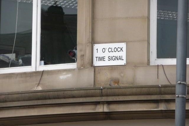 The signal dates back to at least 1874 and was used as a way of communicating with Greenwich to ensure watches being sold were at the correct time.