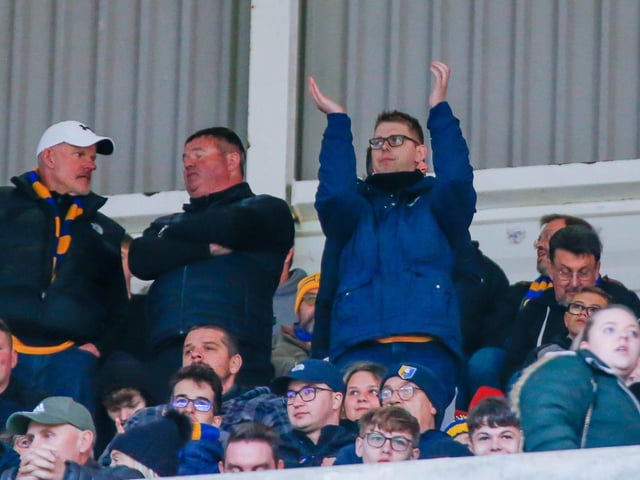 Our faces in the crowd.