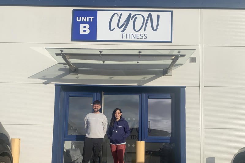 Cyon Fitness, a new gym run by Meg Savage and Dominic Moore, opened it's doors in Wetherby last month. 