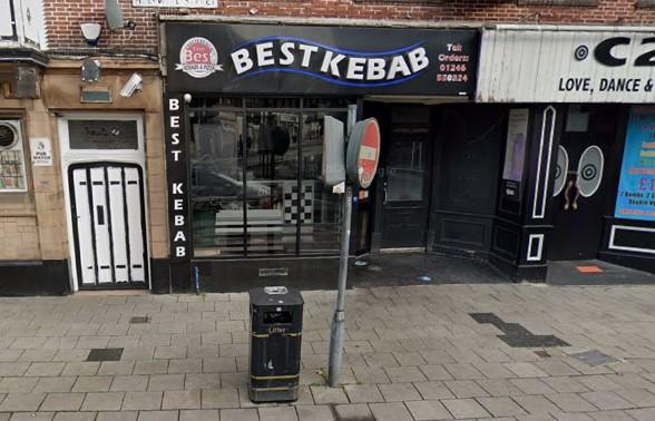Best Kebab & Pizza House, a takeaway at 29 Holywell Street, Chesterfield was given a score of four on September 8.