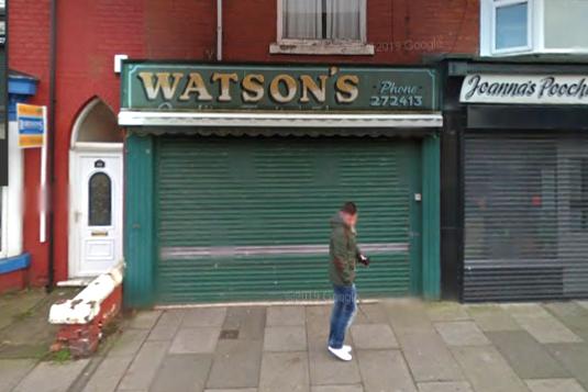The former Watsons greengrocers comprising ground floor retail unit and accommodation above is listed on zoopla.co.uk for £85,000.
