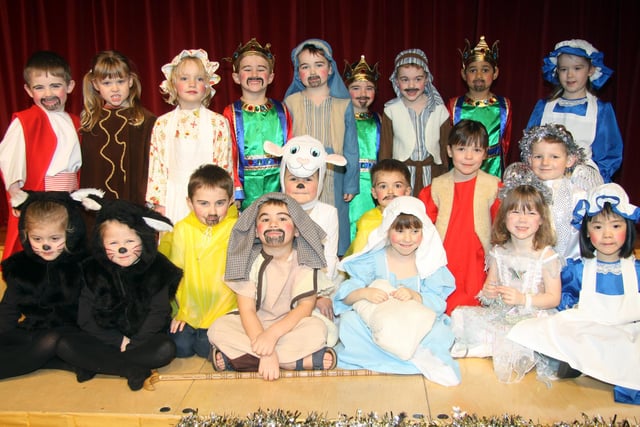 St. Peter and St. Paul School Nativity Play. The cast pictured in 2010