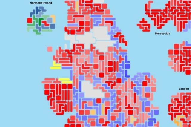 Electoral Calculus pulls together surveys from across the country to make political predictions.