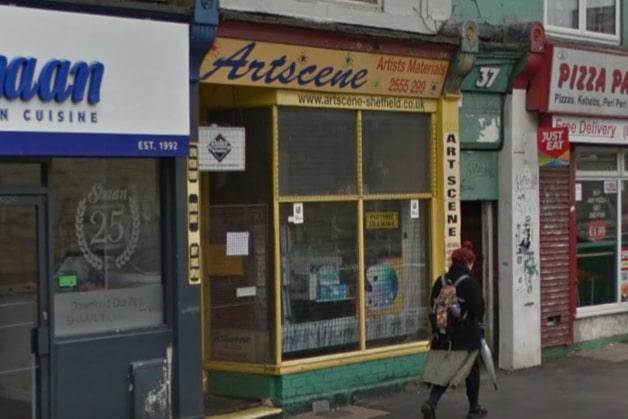 This art supplies shop is on sale for £10,000. It is being marketed by Hilton Smythe, call 01204 299002.