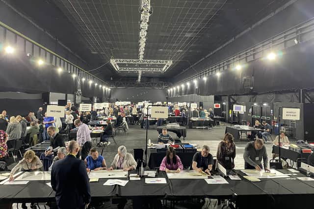 Counting the votes at Magna