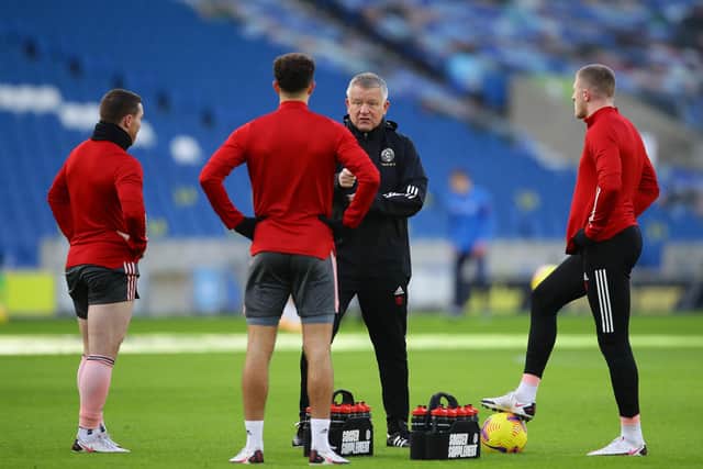 Chris Wilder wants to add to Sheffield United's squad in January: David Klein/Sportimage