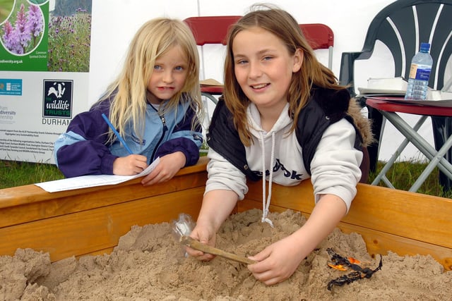 A low tide event at Crimdon Sands in 2006. Were you there?