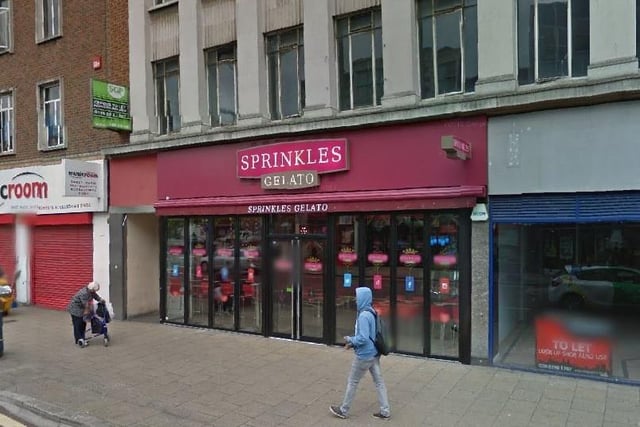 Load up on crepes with any flavour of ice cream you could want at Sprinkles in Commercial Road