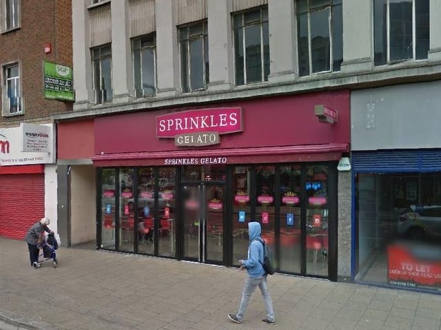 Load up on crepes with any flavour of ice cream you could want at Sprinkles in Commercial Road