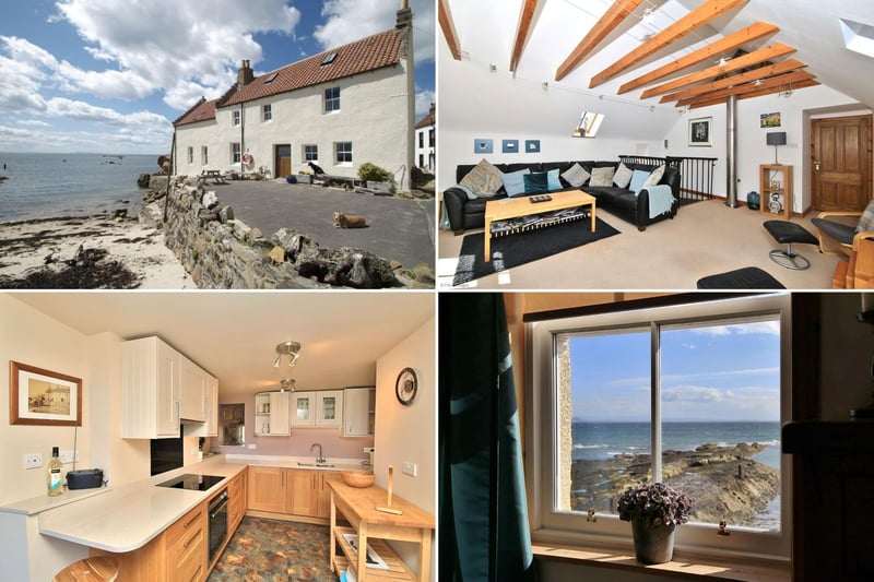 Situated on the sefront in the beautiful East Neuk village of Pittenweem, this refitted 18th century cottage can sleep up to eight people and offers spectacular views over the Bass Rock and the Firth of Forth to North Berwick. From £800-£2,000 per week from www.fifecottages.co.uk.