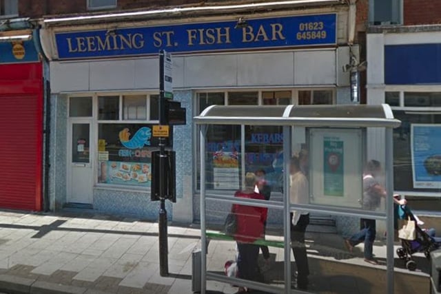 Leeming Street Fish Bar received a one star rating on 11 November 2019. 45e Leeming Street, Mansfield, Nottinghamshire, NG18 1NB