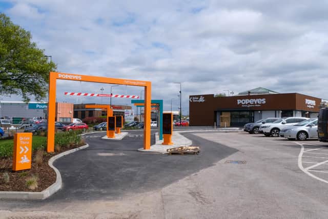Popeyes UK is opening its new drive-thru restaurant in Rotherham's Parkgate Shopping Centre on May 15.