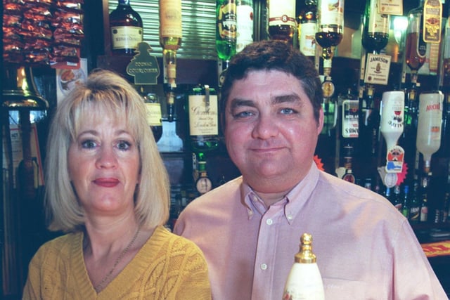Landlord Terry McNamara and landlady Susan Veitch at the Princess Royal pub on Slinn Street, Crookes, Sheffield