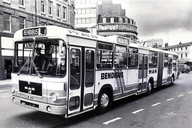 Sheffield Bendibus on Pinstone Street
c1981