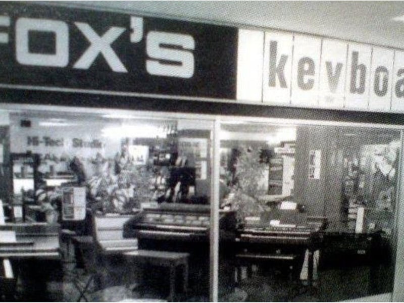 Fox's Keyboards and Music in the Arndale Centre.