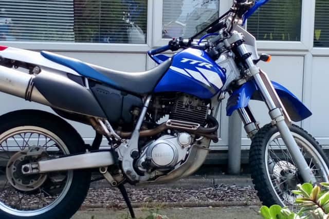 A motorbike was stolen when its rider was taken to hospital after a crash at Drakehouse Retail Park, Sheffield