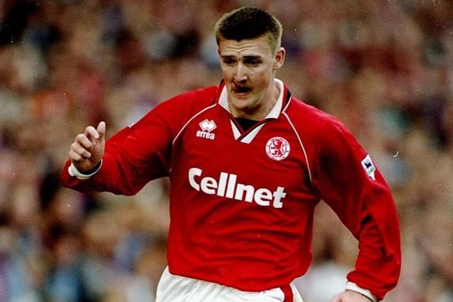 Middlesbrough player from 1990–1996.