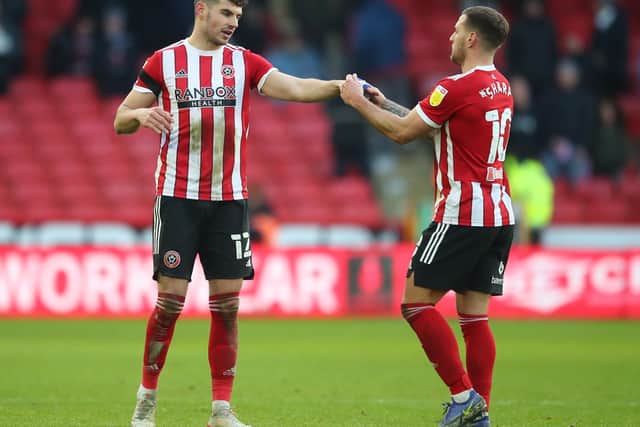 Sheffield United's leading goalscorer this season Billy Sharp is a doubt for the game at Stoke City: Simon Bellis / Sportimage