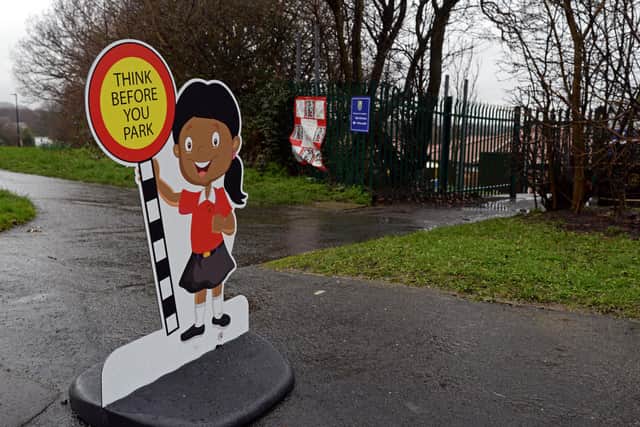 The signs outside Waterthorpe Nursery Infants School