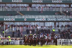 The 2023 Grand National takes place at Aintree on Saturday afternoon. (Photo by Michael Steele/Getty Images)
